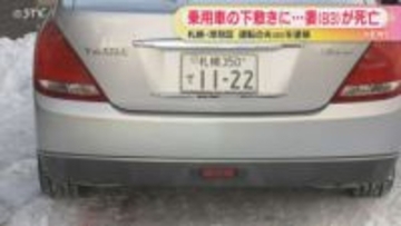 意識不明の重体だった妻死亡　83歳夫が運転する車にひかれ下敷きに…夫は現行犯逮捕　札幌市厚別区