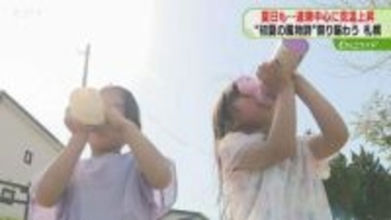 美幌町で29.6℃を観測　道内41地点で夏日に　例大祭の屋台も賑わう「お祭り楽しい」北海道