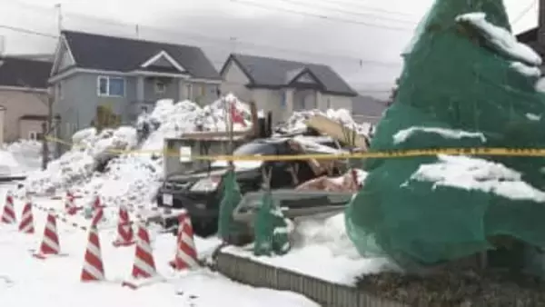 住宅爆発火災がれき撤去完了　1か月ぶりに周辺の規制解除　道路の安全を確認…札幌市手稲区