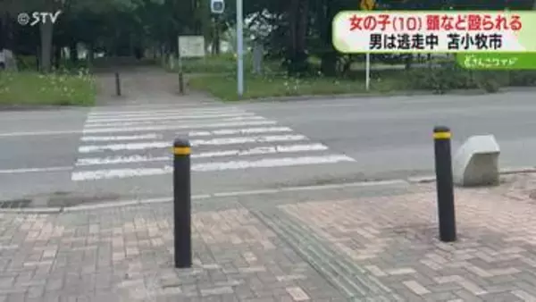 「おい、待て」と声かけられ　10歳の女の子が頭を叩かれる　警察が男の行方を追う　北海道苫小牧市