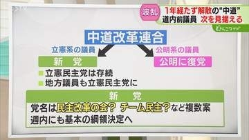 【解説】中道が事実上の解散　立憲系は新党、公明系は復党　新党は週内にも党名・綱領決定の見通し