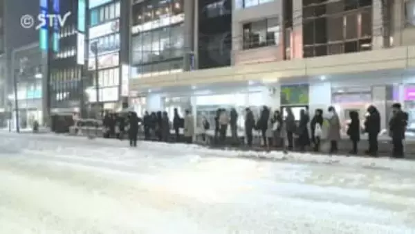 【午後8時5分運転再開】札幌市電 大雪の影響で一部区間で運転見合わせ