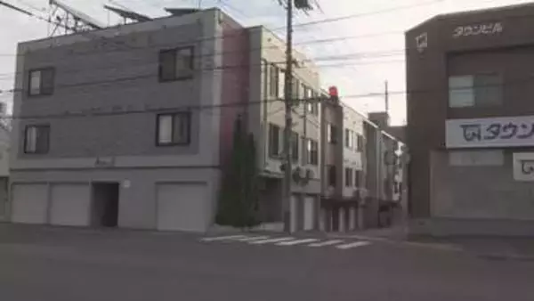 不審火か？アパートとアパートの間の砂利道で… 札幌市東区