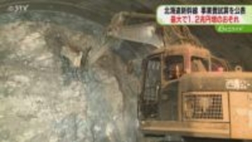 最大１兆２０００億円増加か　開業延期で新たな事業費　工事の長期化などが要因に　北海道新幹線