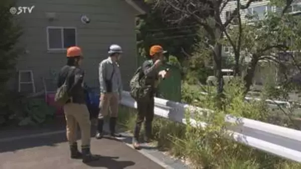 調査の結果“クマの痕跡なし” 「シカでも犬でもないゴロンとして黒い動物を見た」 札幌市清田区