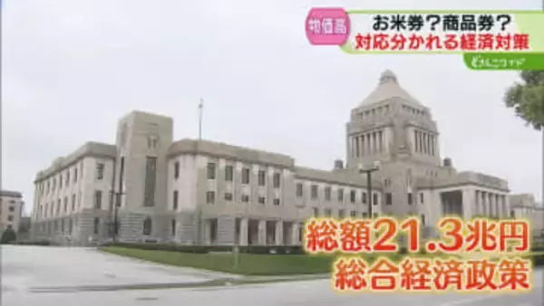 １人あたり3000円支給「足りない」市民から賛否　お米券配布も…自治体で対応わかれる物価高対策