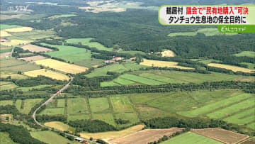メガソーラー建設計画浮上　“民有地購入”議会で可決　タンチョウ生息地の保全へ　北海道鶴居村