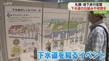下水道の仕組みや役割知ろう　下水道事業パネル展開催　全国のマンホールカードもパネルで紹介　札幌市
