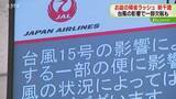 「台風による悪天候で欠航も　お盆の帰省ラッシュがピーク　羽田や仙台を結ぶ便に影響　新千歳空港」の画像1