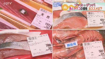 ブリ価格平年比３２％値上げ　タマゴは平年比２７％上昇　サーモンは養殖場増加で価格安定　北海道
