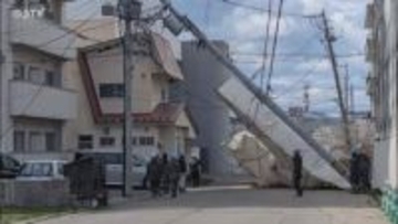 【速報】旭川市で電柱倒れる事故　付近の約840戸が停電　警察などが原因調べる　北海道