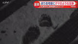 「【速報】クマの出没相次ぐ円山動物園周辺エリアでまた　クマのような動物の足跡住宅街にくっきり」の画像1