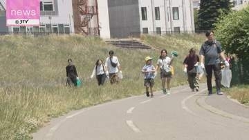 「きれいなまちづくりへ」豊平川河川敷でボランティアがごみ拾い　札幌市