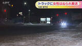 「横断歩道を渡っていた女性がトラックにはねられる 女性は頭部から出血し病院搬送 札幌市」の画像1