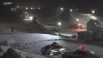 【続報】宙づりになったのは女子中学生と判明　高さ6メートルでリフト緊急停止し救助作業中…小樽市