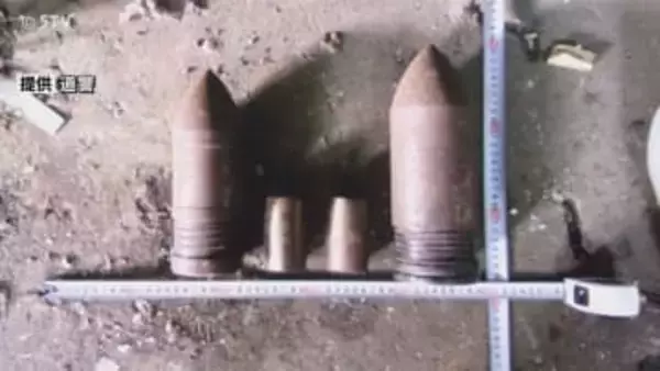 【速報】空き家解体中の業者　廃材の中から“砲弾”のようなもの2つ発見　自衛隊が回収…恵庭市