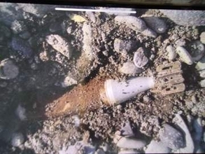 釣りに来たら… 河川敷に砲弾のようなものを発見 自衛隊が回収し使用済みの照明弾と判明　北見市