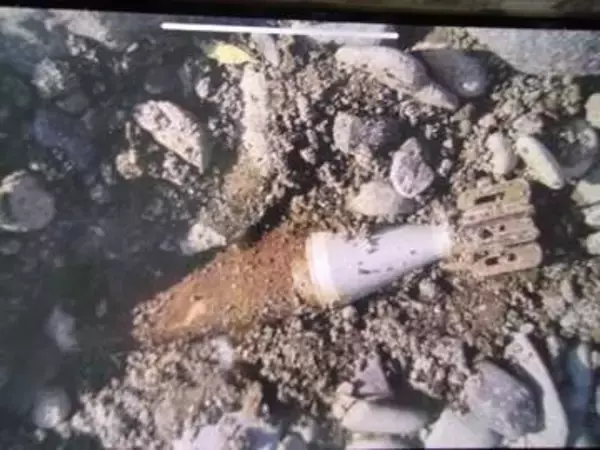 釣りに来たら… 河川敷に砲弾のようなものを発見 自衛隊が回収し使用済みの照明弾と判明　北見市