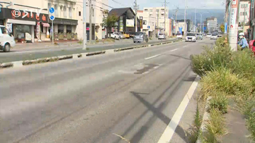 【速報】路線バスが後続の軽乗用車と衝突 乗客４人が痛み訴える 軽乗用車の男性も搬送　北海道函館市