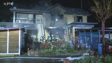 北海道・芽室町で住宅火災 家に住む成人男性がけがを負い病院に搬送