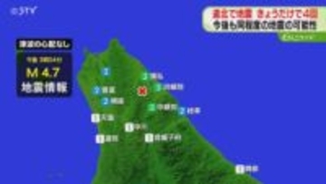 道北を震源とする地震　ことしに入って37回発生　多発している原因不明…防寒具など備えの確認を