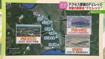 【解説】新駅「Ｆビレッジ」 選定の決め手は…覚えやすさ　開業後はJRのみで行き来可能に　北海道