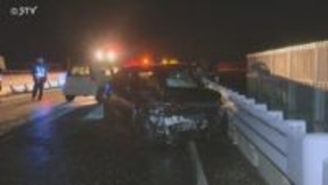 【速報】ブラックアイスバーンが原因か　国道１２号で車６台絡む事故…男女3人病院搬送　北海道美唄市