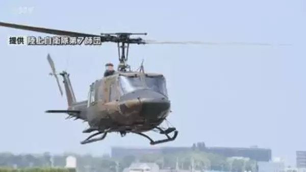 緑色の光が５秒間…自衛隊ヘリにレーザー照射　けが人や被害なし　北海道・剣淵町上空