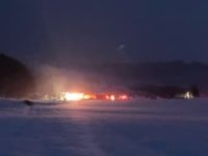 100頭以上飼育の牛舎が燃える　一部取り残されている可能性も　牧場で未明の火事　消火活動続く