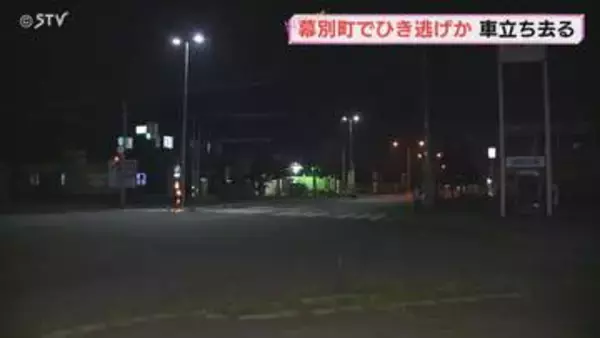 「歩行者側の信号が青」80歳の女性が車にはねられる 車は現場から立ち去る 北海道・幕別町