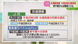 「【解説】３１便が運行予定　新千歳ー大谷地で臨時バス　高速道路も通行止め解除へ　大雪の影響」の画像1