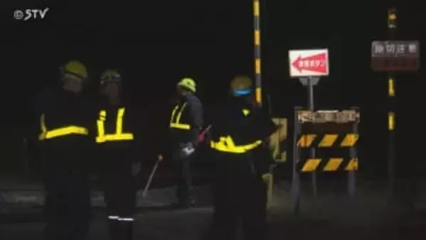 【続報】ＪＲ函館本線で未明の事故　札幌方向に走行中の貨物列車と人が衝突その場で死亡を確認