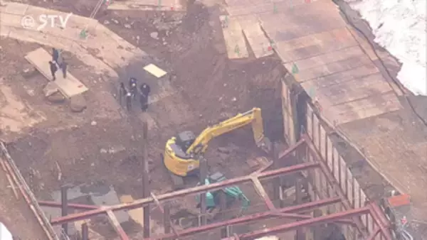 【続報】意識不明だった男性死亡　工事現場の土砂などが崩れ下敷きに　北海道・倶知安町