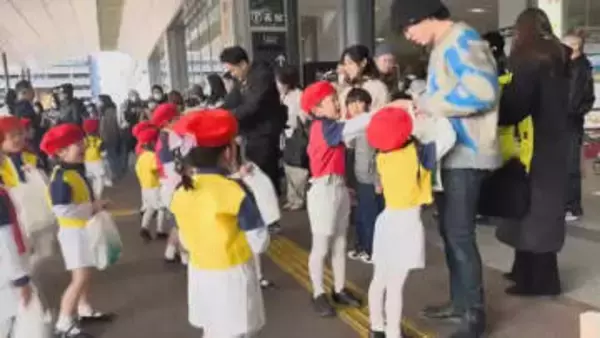 110番、正しく使ってね　高知の園児が呼びかけ