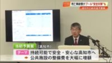 高知市が当初予算案を発表　死亡事故受けプール授業に警備会社の監視員配置など安全策盛り込む