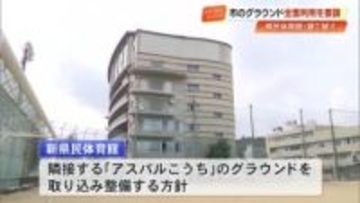 新県民体育館、県がグラウンド“全面使用”の最終案を提示　桑名市長 12月議会で説明【高知】