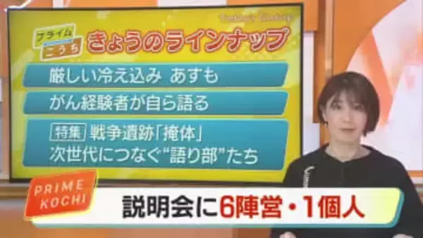 【衆院選】27日公示控え高知市で立候補予定者説明会　1区は3人・2区は4人出馬予定