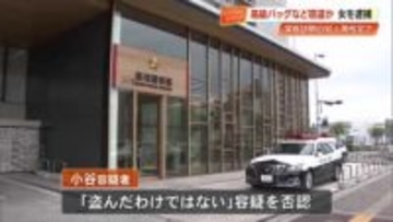 「休ませてほしい」と男性の自宅を訪れ…26歳の女、130万円相当のバッグなど窃盗の疑い【高知】