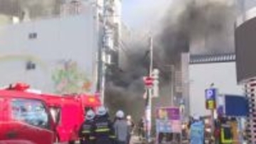 《火災》正月早々繁華街のビルから出火・けが人なし【高知】