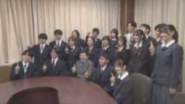 難病研究のための「193募金」明石市の山本育海さんと高校生が会見