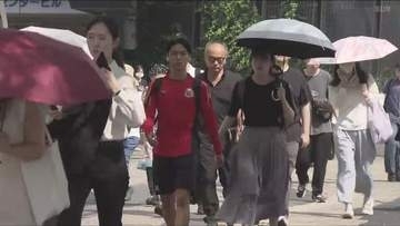 兵庫県各地で35度以上の猛暑日　熱中症警戒アラート発表
