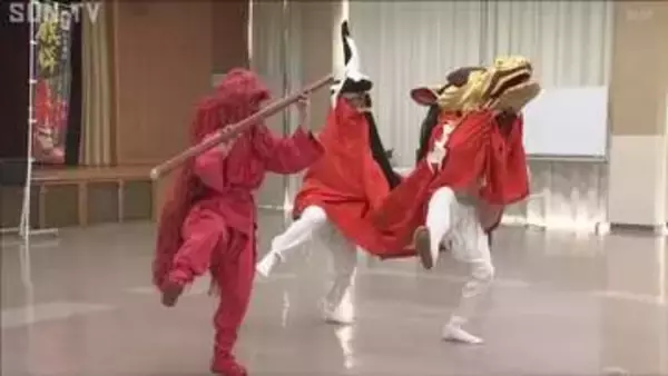 「民俗芸能「麒麟獅子舞」の魅力を子どもたちへ　新温泉町でワークショップ」の画像