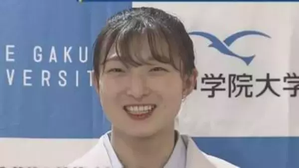 フィギュアスケート坂本花織さんが後輩にエール　神戸学院大入学式