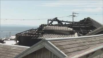 淡路島の民家の納屋で火事　焼け跡から１人遺体