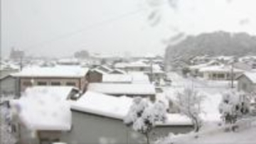 強い冬型の気圧配置　兵庫県では22日夕方にかけて警報級の大雪に警戒