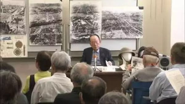 戦争の記憶を聞く会　当時16歳だった男性絵が語る姫路空襲の記憶