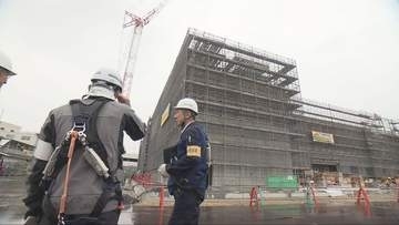 工事現場で安全徹底を呼び掛け　兵庫労働局長らが建設現場安全パトロールを実施
