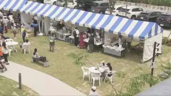 尼崎市にある大規模物流施設で　津波などの大災害を想定し建物の屋上に避難する訓練