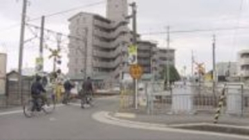 JR福知山線 遮断機下りず電車通過　原因は金属部品落ち電気回路がショート