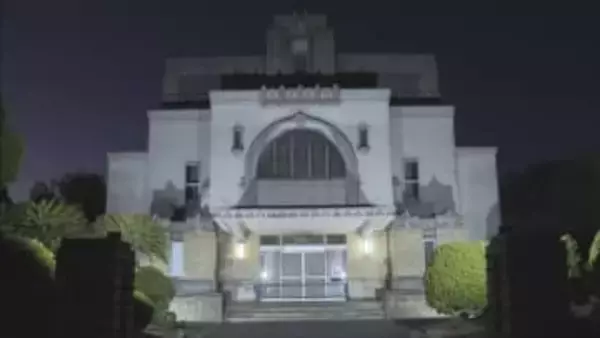 歴史的建造物を交流の場に　旧加古川図書館でライトアップイベント